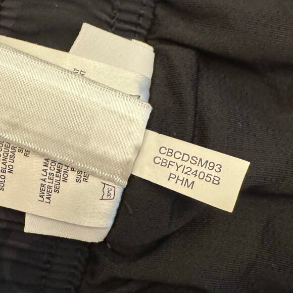 Calvin Klein Black Swim Shorts Allover Monogram Logo Large - Picture 8 of 13